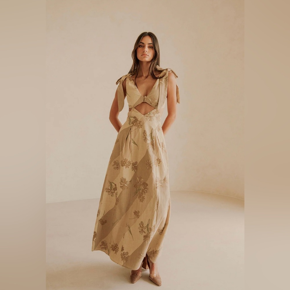 Sabo Skirt Maivie Dress - Tawny Bloom